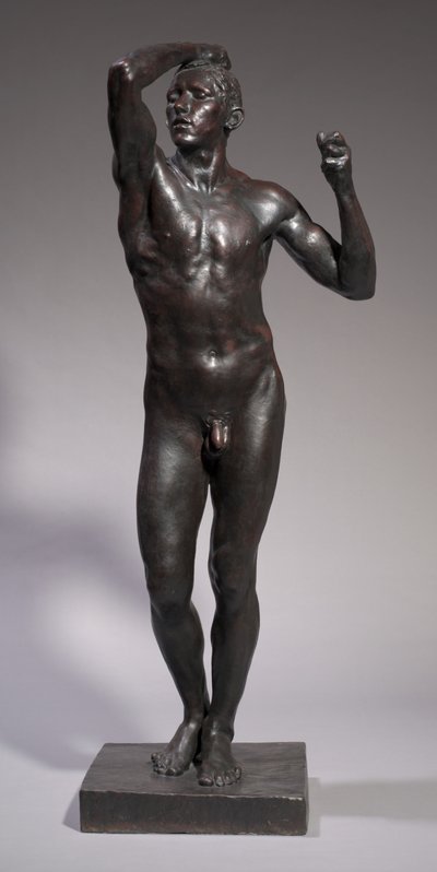 Bronsåldern, 1875-1876 av Auguste Rodin