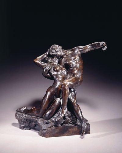 Den eviga våren, första delstaten, före 1892 av Auguste Rodin