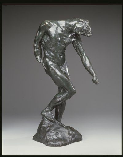 The Shade, eller Adam från "The Gates of Hell" av Auguste Rodin