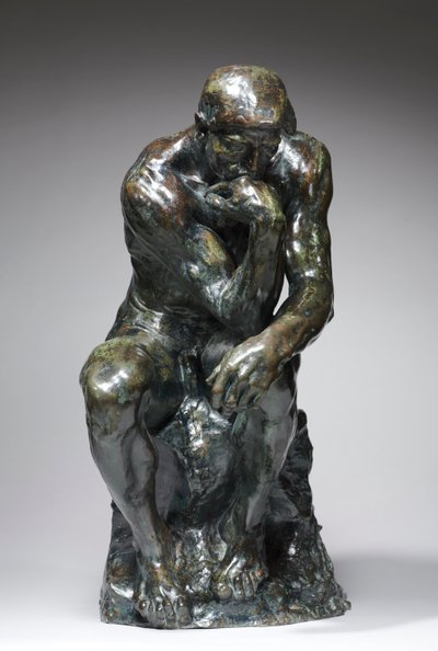 Tänkaren, c. 1880. av Auguste Rodin