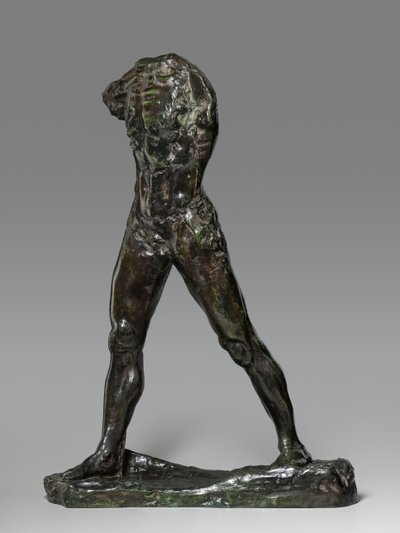 The Walking Man, modellerad 18771900, gjuten före 1917. av Auguste Rodin