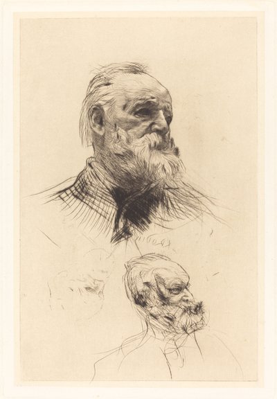 Victor Hugo, Tre fjärdedelar av Auguste Rodin