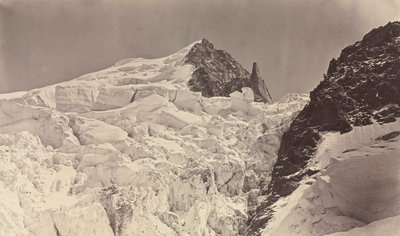 Mont Maudit, Savoyen, 1860 von Auguste Rosalie Bisson