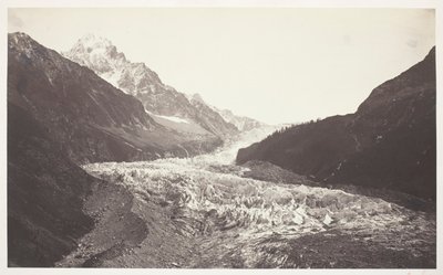Savoie 48. Aiguille et glacier d’Argentières (Savoy 48. The Needle and the Argentières Glacier) av Auguste-Rosalie Bisson