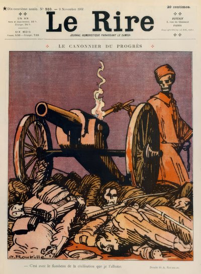 Balkankriget  av Auguste Roubille