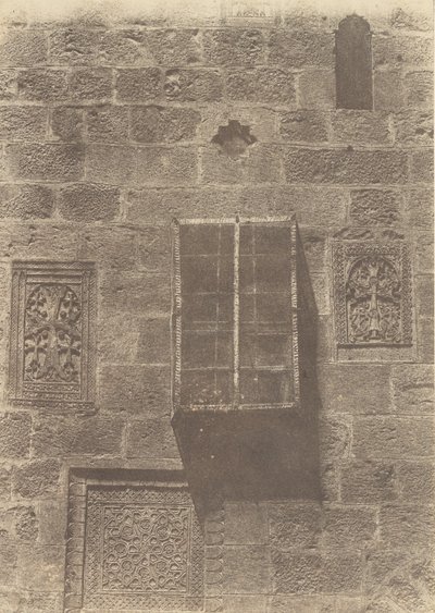 Jerusalem. Armeniskt kloster. Ornament av Auguste Salzmann