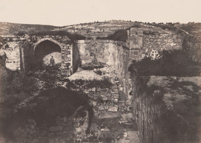 Jérusalem: Église de Sainte Marie Madeleine (Jerusalem: S:ta Maria Magdalena-kyrkan),1854 (foto) av Auguste Salzmann