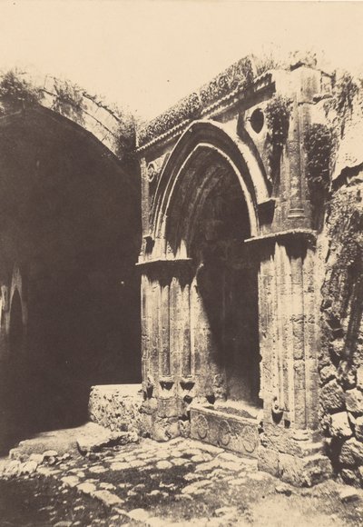 Jerusalem. Arabiska fontänen 3 av Auguste Salzmann
