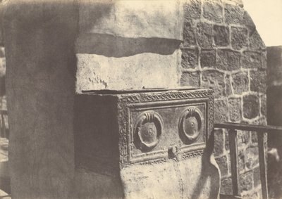Jerusalem. Judisk sarkofag av Auguste Salzmann