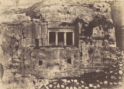 Jerusalem. Josafats dal. Sankt Jakobs grav av Auguste Salzmann