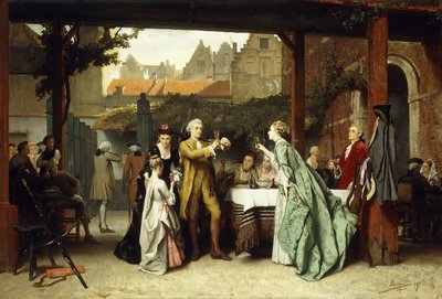 Rosta vinnaren, 1870 av Auguste Serrure