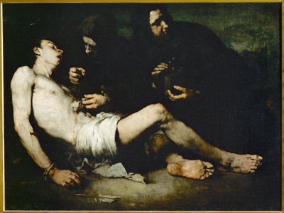 Sankt Sebastian av Auguste Theodule Ribot