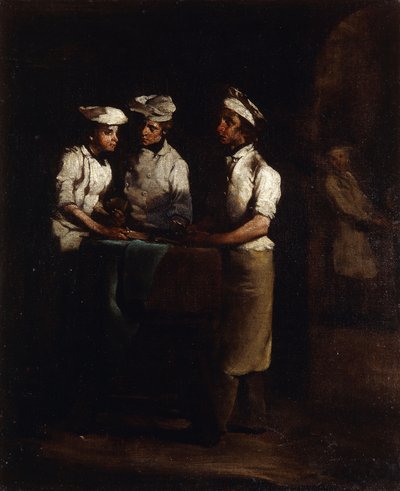 De tre kockarna; De tre kockarna, av Auguste Theodule Ribot