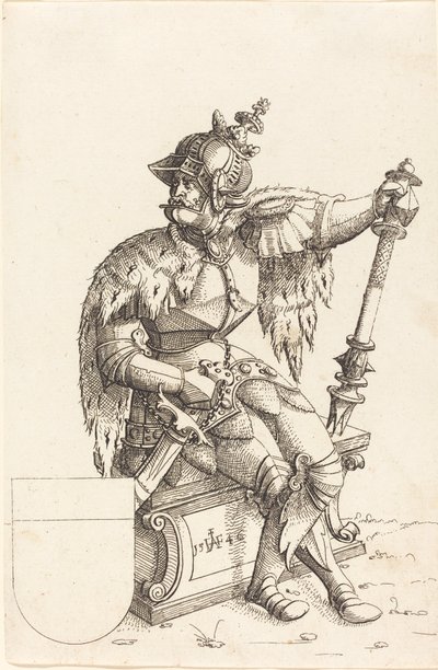 Kejsar Karl V, 1546. av Augustin Hirschvogel