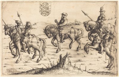 Herbersteins resa till Danmark, 1546. av Augustin Hirschvogel