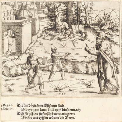 Mordet på Betelbarnen, 1547. av Augustin Hirschvogel