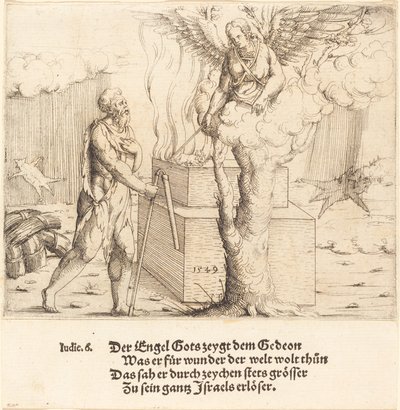 Gideons offer av Augustin Hirschvogel
