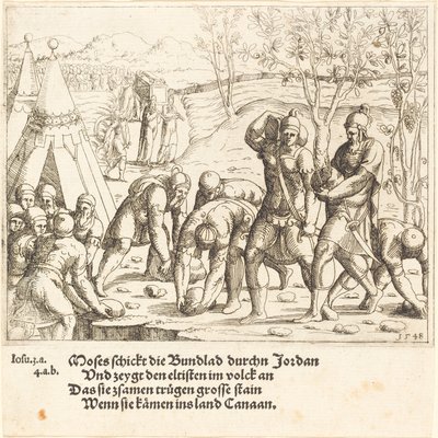 De tolv stenarna och Jordans vatten är delade av Augustin Hirschvogel