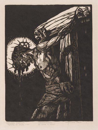 Korsfästelse. av Augustin Kolb