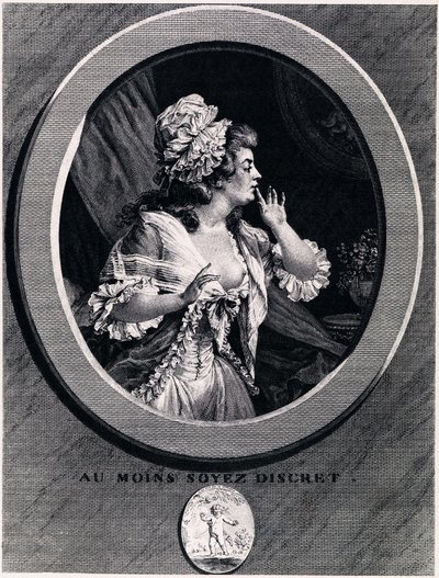 Var åtminstone diskret!, 1789 av Augustin de Saint Aubin