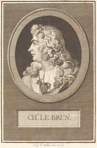 Charles Le Brun von Augustin de Saint Aubin