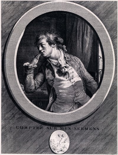 Räkna med mina eder!, 1789 av Augustin de Saint Aubin