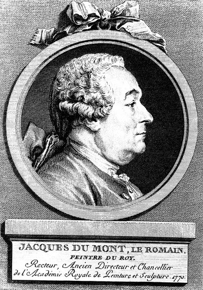 Jacques Dumont, fransk konstnär, 1770. av Augustin de Saint Aubin
