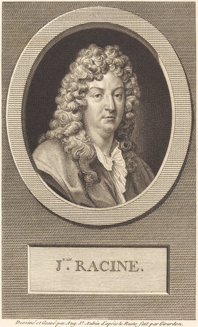 Jean Racine von Augustin de Saint Aubin
