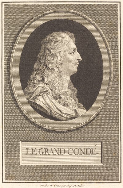 Der Große Condé von Augustin de Saint Aubin