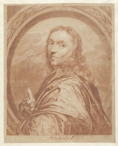 Byst av en man av Augustinus Terwesten (I)