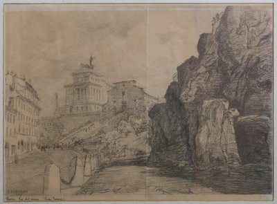 Roms landskap av Augusto Baracchi