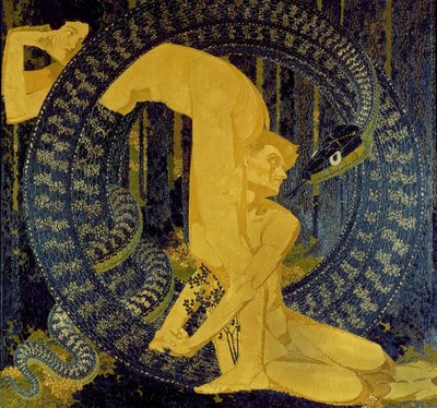 Adam och Eva av Augusto Giacometti