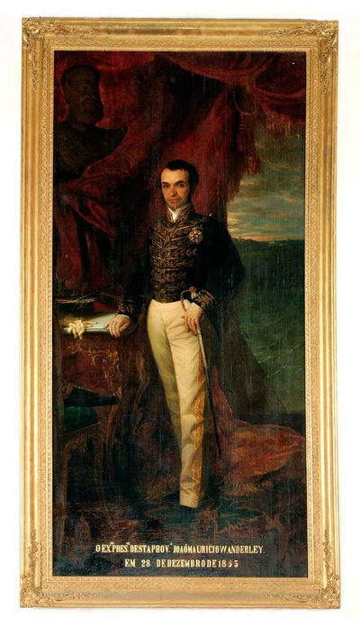August Muller - João Maurício Wanderley - Baron av Cotegipe (1853) av Augusto Muller