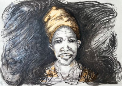 Ett glädjefyllt afrikanskt porträtt av Augustus Caelthorne
