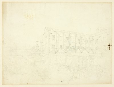 Studie för Leaden Hall Market, från Microcosm of London av Augustus Charles Pugin