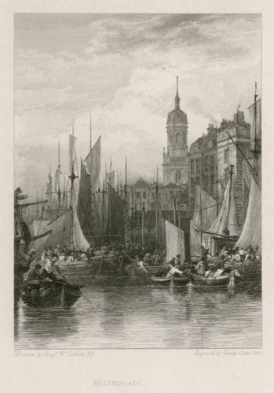 Billingsgate av Augustus Wall Callcott