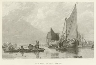 Themsen (gravyr) av Augustus Wall Callcott