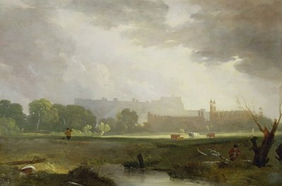 Windsor från Eton (olja på duk) av Augustus Wall Callcott