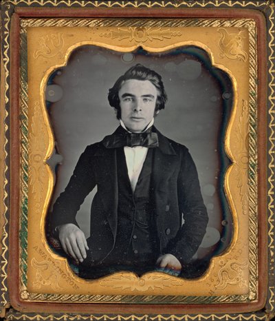 Porträtt av en man,ca. 1845 (foto) av Augustus Washington