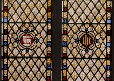 Apsidfönster, detalj, 1841-42 (målat glas) av Augustus Welby Northmore Pugin