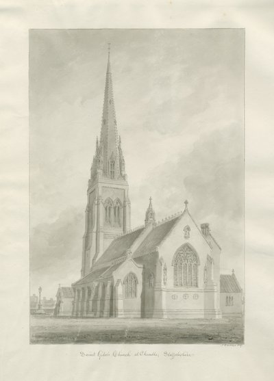 Cheadle - romersk-katolska kyrkan (St Giles