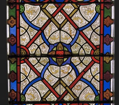 East Window, detalj, 1849 (målat glas) av Augustus Welby Northmore Pugin