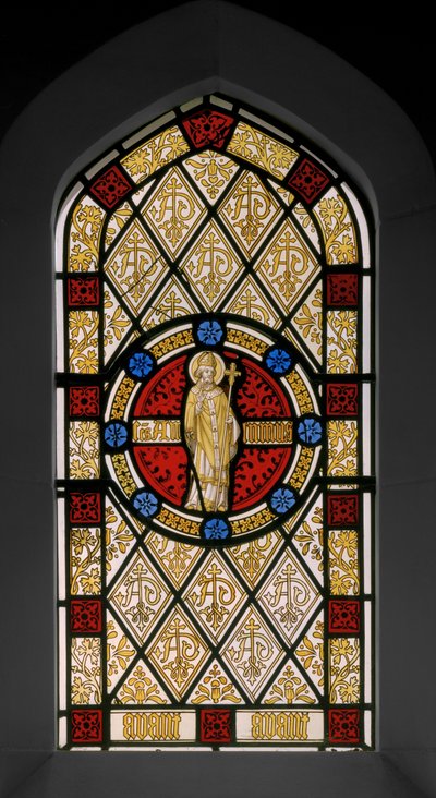 Library Window, ca 1844 (målat glas) av Augustus Welby Northmore Pugin