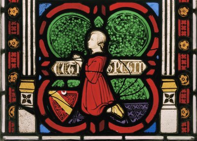 Pugins andra son Cuthbert, kapellfönster, ca 1844 (målat glas) av Augustus Welby Northmore Pugin