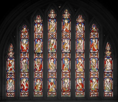 Te Deum, 1850 (målat glas) av Augustus Welby Northmore Pugin