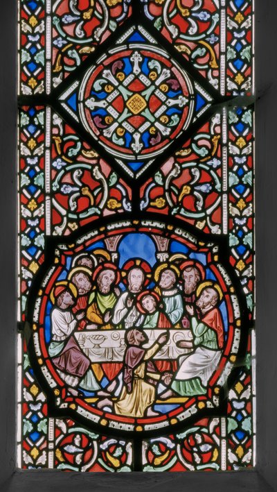 The Passion Of Christ, East Window, detalj, 1848-50 (målat glas) av Augustus Welby Northmore Pugin