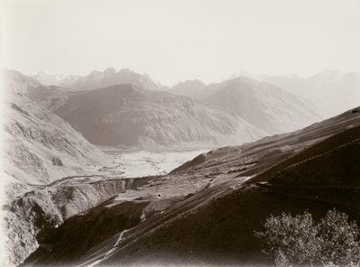 Pamirflodens korsning med Hindu Kush bortom av Aurel Stein