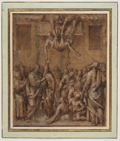 Kristus botar de sjuka av Aurelio Luini
