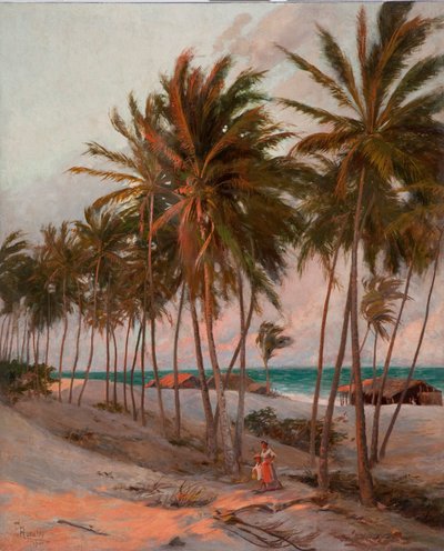 Beach in Fortaleza av Aurélio Figueiredo