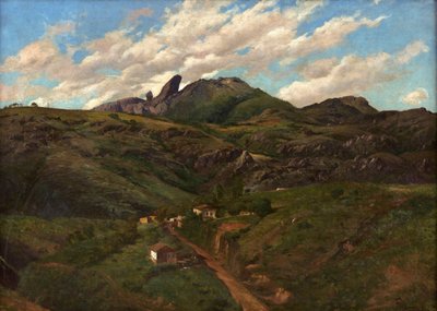 Itacolomi Peak, Ouro Preto av Aurelio de Figueiredo